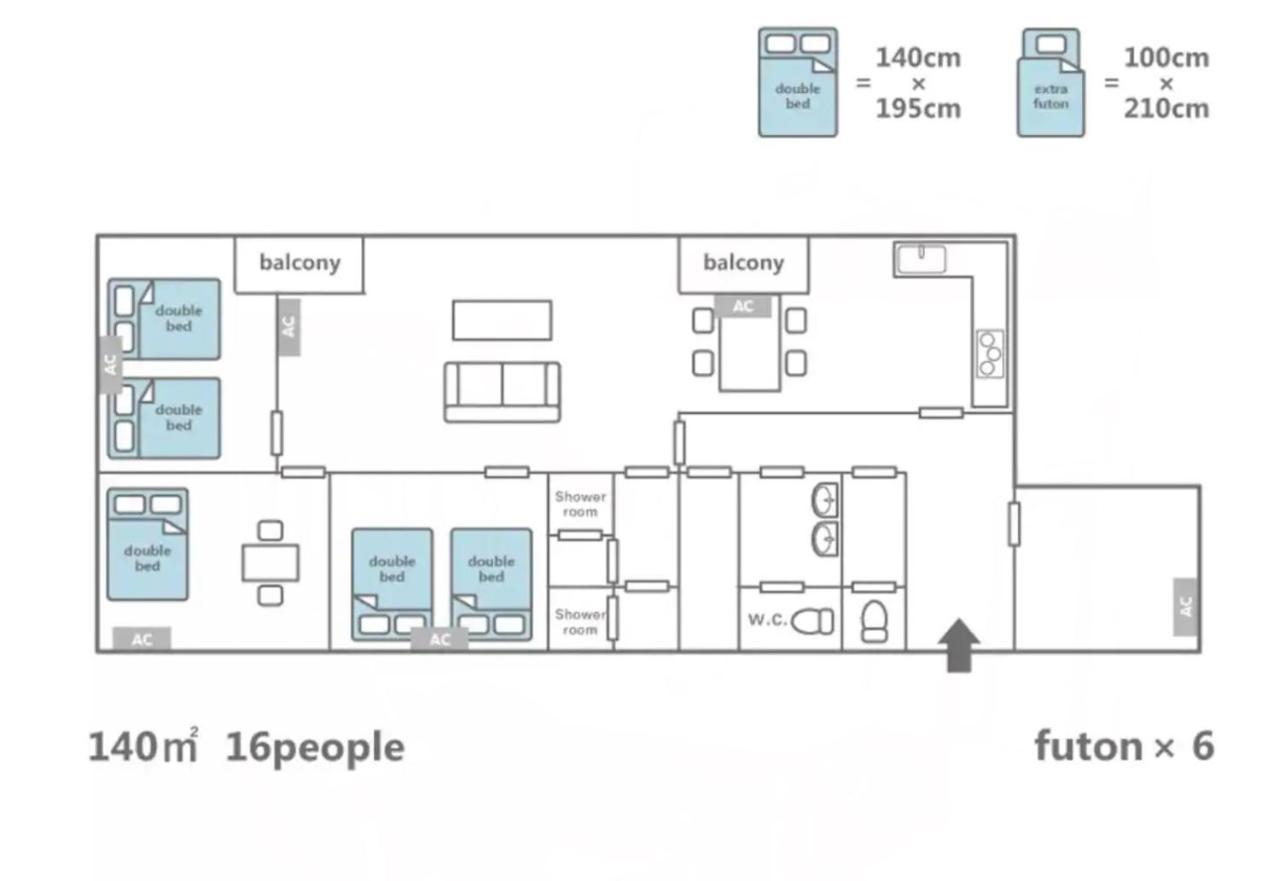 Apartamento Dotonbori Mansion 405 Osaka Exterior foto